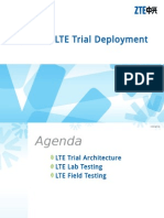 ZTE FDD LTE Trial Deployment Testing Guide