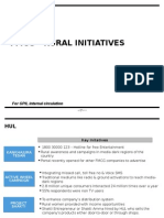 FMCG - Rural Initiatives: For GPIL Internal Circulation