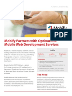 Mobify Partners With Optimus For Mobile Web Development Services