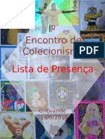 I Encontro de Figurinhas de CG 2