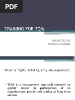 Training For TQM