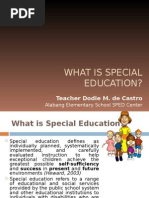 Foundation of Special and Inclusive Education | PDF | Inclusion ...