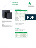 Thalassa - ATEX Polyester Wall-Mounting Enclosure: Product Sheet