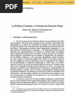 LaPoliticaCriminalYElSistemaDeDerechoPenal