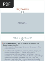 Keyboards Presentation