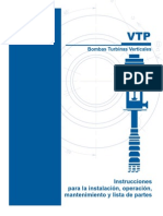 Bomba Vertical Pump VTP IOM Manual