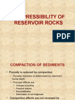 Reservoir Rock Compressibility and Compaction