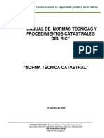 26 Agosto 2008 3. Norma Técnica Catastral PDF