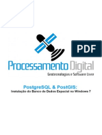 PostgreSQL & PostGIS: Instalação do Banco de Dados Espacial no Windows 7