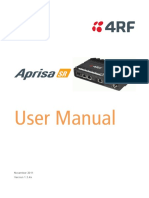 Aprisa SR User Manual 1.3.4