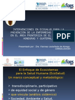 Intervenciones en Ecosalud para La Prevención de La Enfermedad de Chagas en El Área Fronteriza de El Salvador, Honduras Y Guatemala