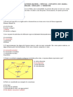 Turma 601 Simulado de Ciências 1º Bimestre (Matriz)