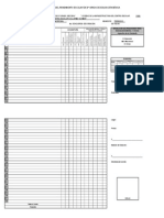 Registro de Evaluacion para 6° Grado New Desing