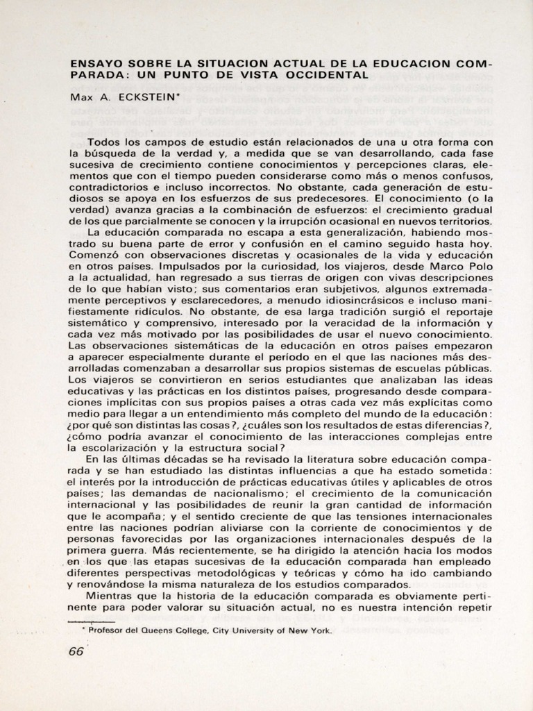 Ensayo de Pedagogía