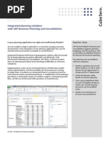 Integrated Planning Solutions With SAP BPC