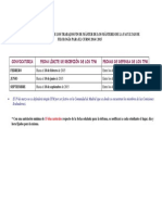 Calendario de Defensas de Tfm Para El Curso 2014-2015