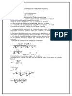 Correlación y Regresión Lineal Resumen
