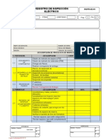 Uezu 0197.15 Formato de Inspeccion Electrica