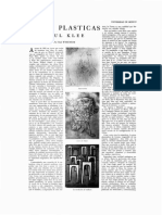 Artes Plásticas. Paul Klee, de Paul Westheim, Revista de La Universidad de México, Núm. 1, Septiembre, 1956 PDF