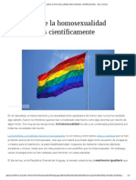 5 Mitos Sobre La Homosexualidad Derrumbados Científicamente - Ojo Curioso