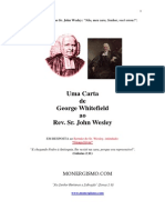 Carta Whitefield Wesley