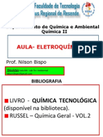 Eletroquímica - Células Galvânicas e Eletrolíticas