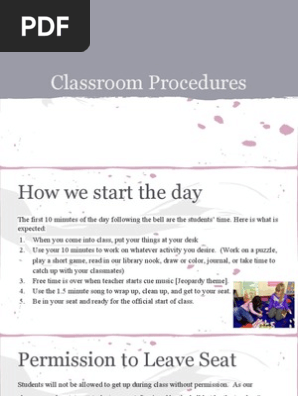 procedures
