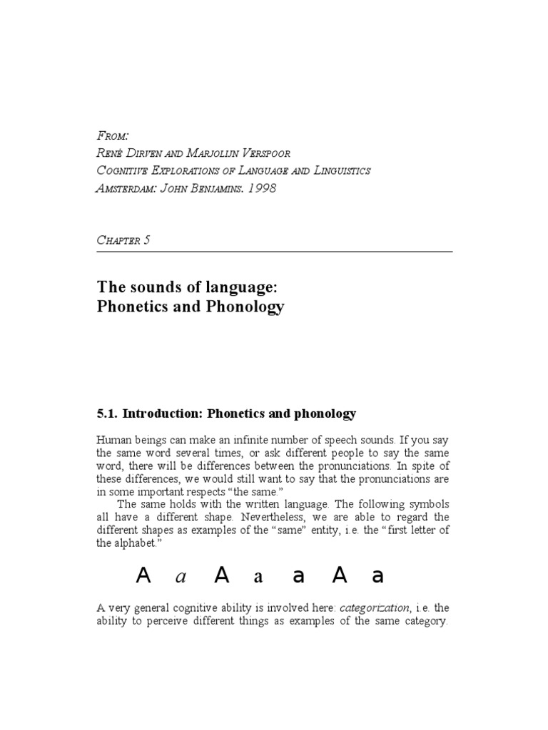 Phonetics and Phonology Explained | PDF | Phoneme | Human Voice