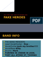 This Power Point About My Brothers Band.