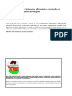 WA2 AV2 Motivação, Afetividade e Mediação Na Educação