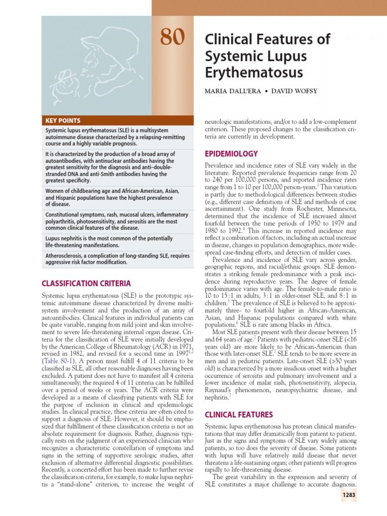 Lupus 4 | PDF | Systemic Lupus Erythematosus | Renal Function