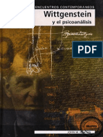 Heaton, John - Wittgenstein y El Psicoanálisis - Ed. Gedisa
