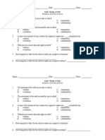 Exit Ticket #100 Rotation Revolution