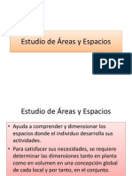 Estudio de Reas y Espacios