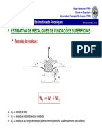 3 Recalques Superficiais