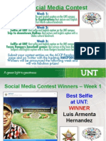 Social Media Contest - Week 1