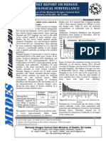 Monthly Report on Dengue Entomological Surveillance Vol. 01 :Issue 08