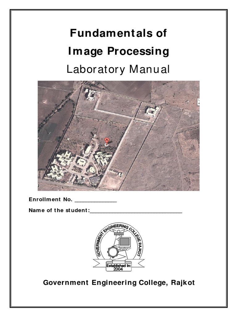 Fundamentals of Image Processing Lab Manual 2014.pdf Digital Image