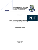 2013 Lesoes Oculares em Trabalhadores Da Pesca