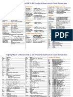 Accesos Directos de Teclado y Plantillas de Código NetBeans IDE 7.0