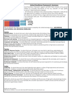 School Excellence Framework (Table)