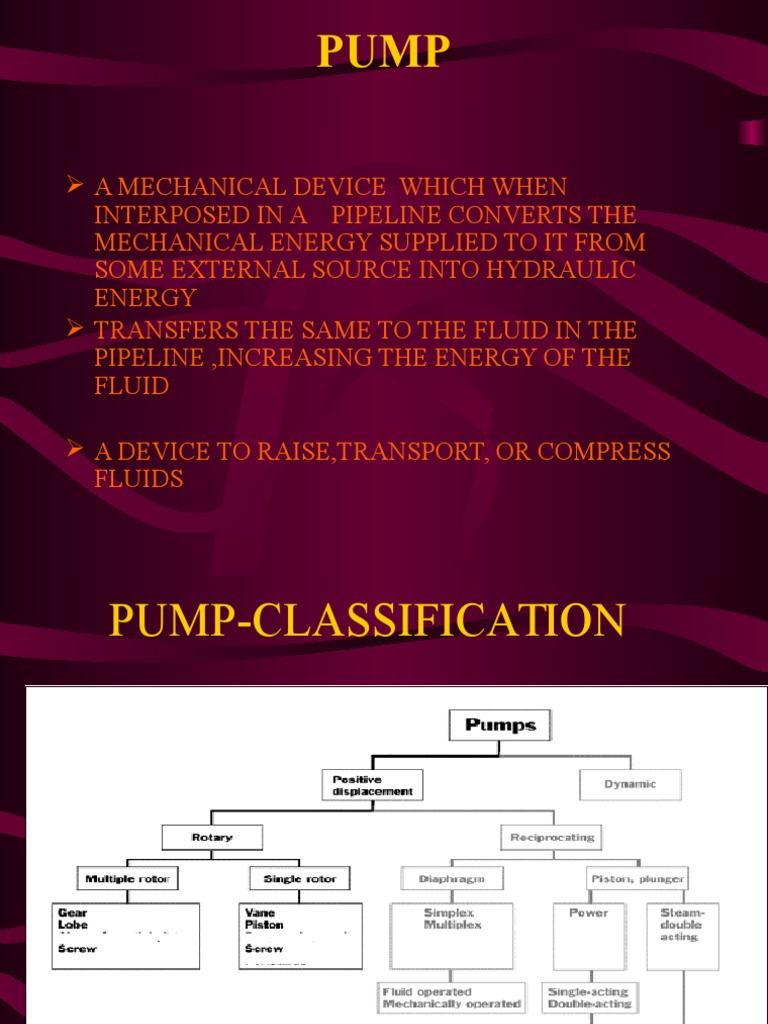 Pump | PDF | Pump | Chemical Engineering