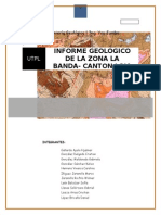 Informe Geologico La Banda