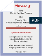 Anthony's Fifty Useful English Phrases Plus 25 Common Phrasal Verbs - Anthony Gurling