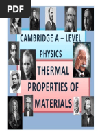 Chapter 12 Thermal Properties of Materials