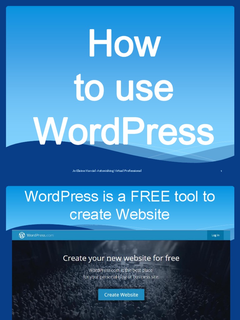 WordPress Website Setup Guide | PDF | Websites | Word Press