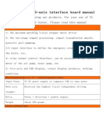 HY-JK02-M 5-Axis Interface Board Manual