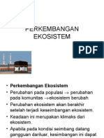 Perkembangan Ekosistem