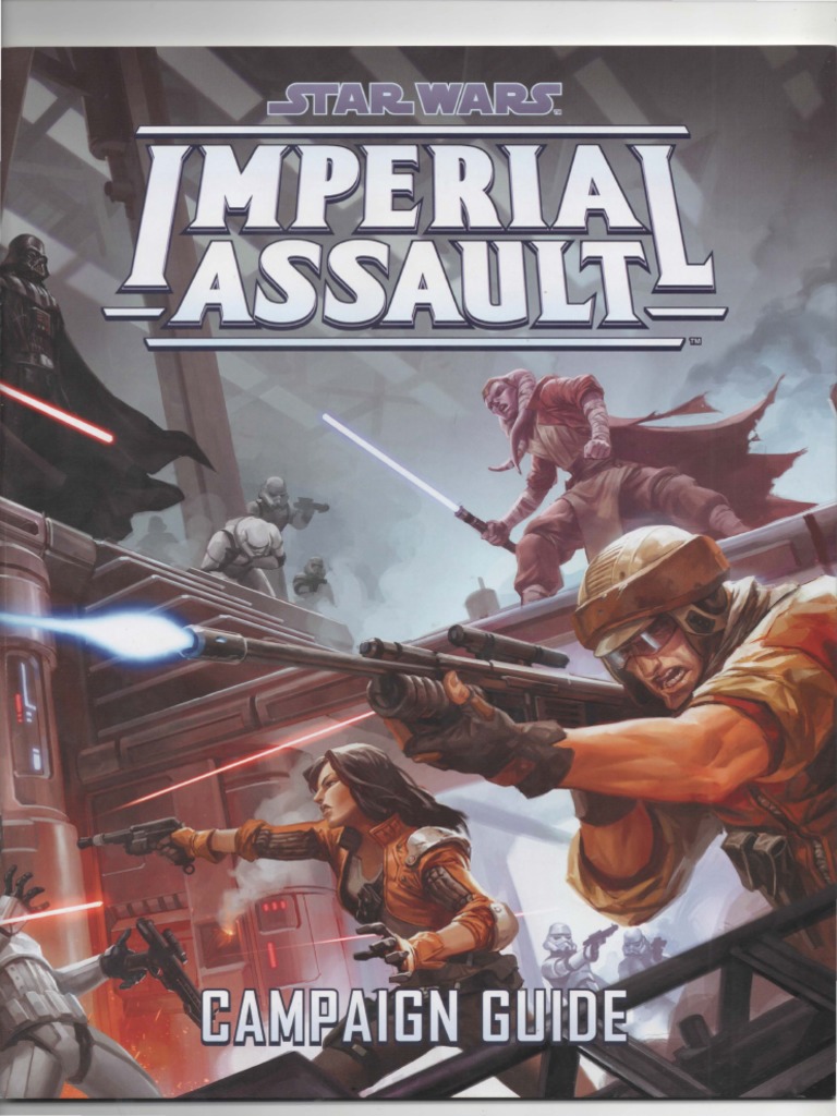 Star Wars Imperial Assault Campaign Guide OP Luke Skywalker Han Solo