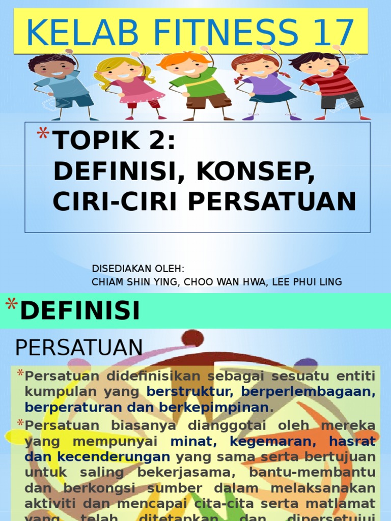 Definisi Konsep Ciri2 Persatuan 1 Pdf